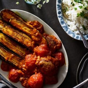 طرز تهیه خورش کدو سبز با گوشت خورشتی