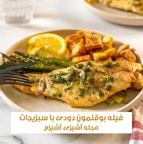 طرز تهیه فیله بوقلمون دودی با سبزیجات به روش رستورانی