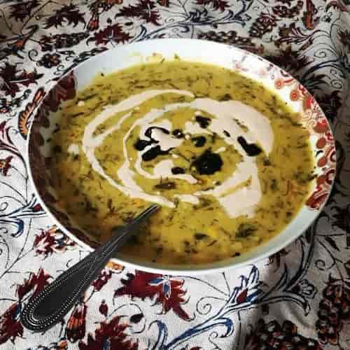 طرز تهیه آش لپه و برنج ساده برای سرما خوردگی