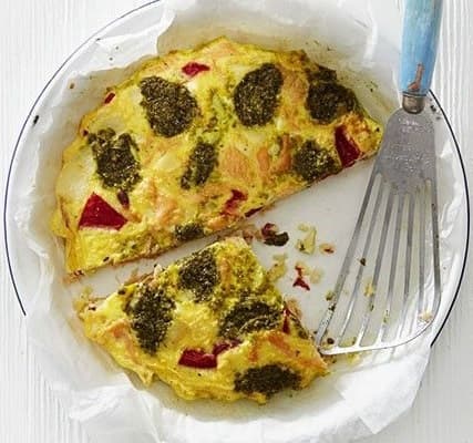 طرز تهیه املت پستو (پستو اگزه) صبحونه‌ ی لاکچری در ۱۰ دقیقه